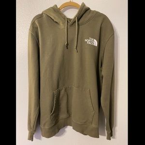 The North Face Hoodie Sweatshirt Green XL